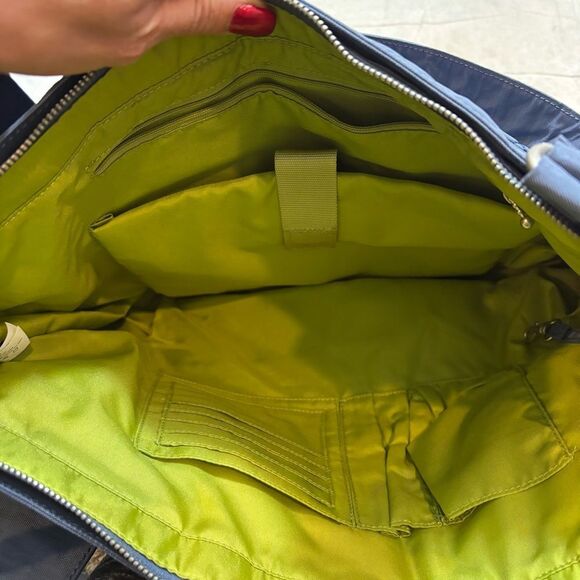 Brand new without Tags Ladies Baggallini Brand Large Blue Quilted Tote Bag - Picture 11 of 16